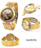 Swatch dourado feminino.