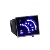 Led Azul de Couro
